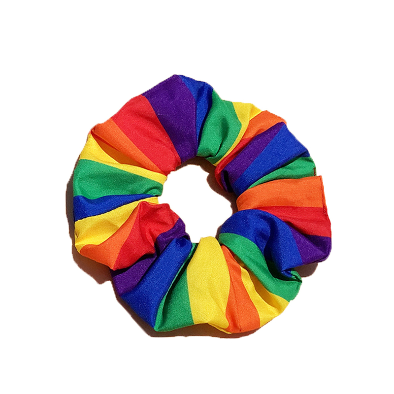 Bavoirs Bandana polyvalents arc-en-ciel pour chien, 1 pièce, foulard d'été pour chien, Style Tropical, collier pour chien et chat, accessoires pour chien