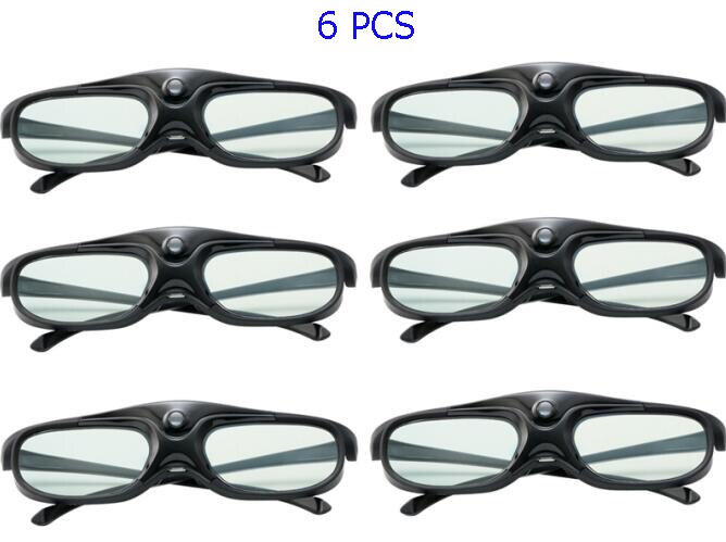 Otturatore attivo 3D Occhiali DLP-Link a Cristalli liquidi Ricaricabile di  Realtà Virtuale di Vetro A CRISTALLI LIQUIDI per XGIMI H1/H2/z6/CC Aurora  Noci G1/P2 – Grandado