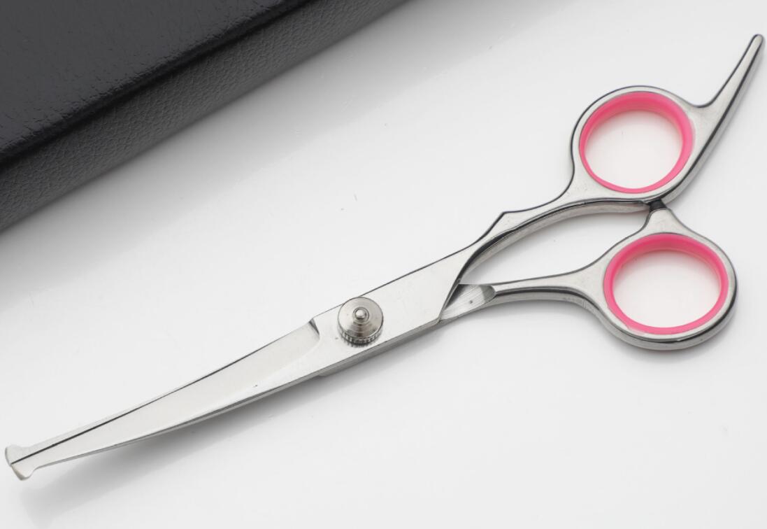 6 Inch Stainless Steel Dog Cleaning Safety Scissors Pet Scissors Dog Grooming Kit Hair Cutting Scissors: Style 4