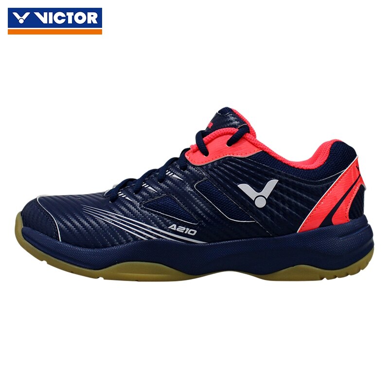 2020 New arrival Original Victor damskie i męskie buty do badmintona antypoślizgowe odporne na zużycie buty sportowe do ćwiczeń A210: A210BQ / 37