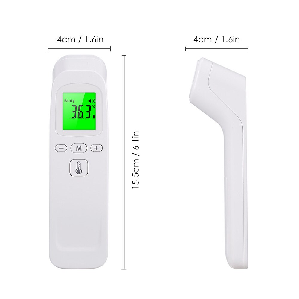 Non-contact Infrared Thermometer 3-Color Backlight LCD ℃/ ℉ Digital Accurate Forehead Thermometers Body Object Temperature