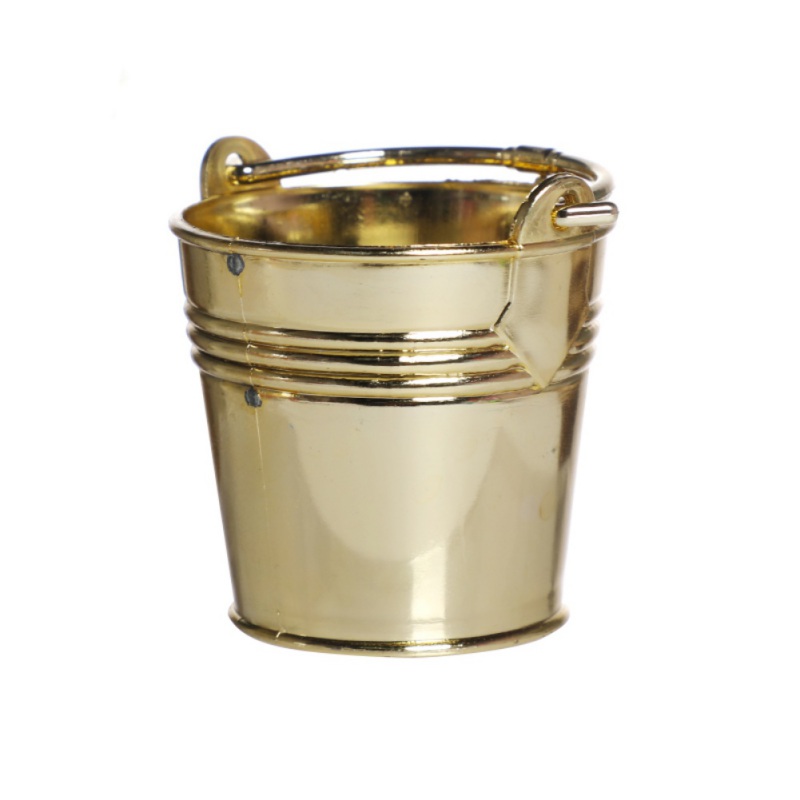 Petit seau en plastique en fer blanc, Mini baril, conteneur de fleurs pour l'arrosage du jardin en plein air, salle de bains, cuisine, ménage