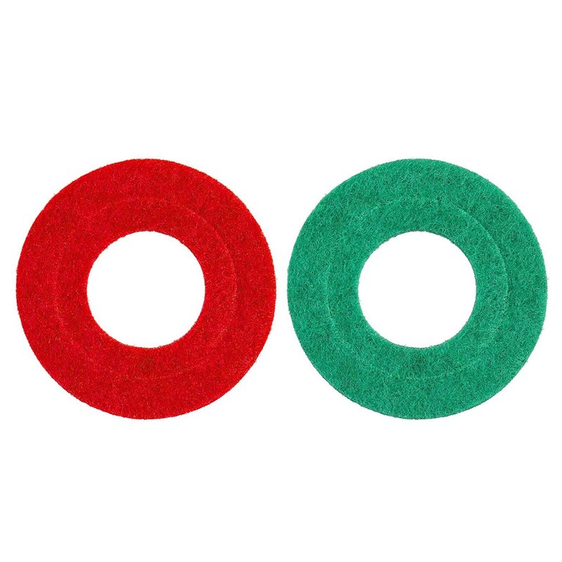 12 Pieces Battery Terminal Anti Corrosion Washers Fiber Battery Terminal Protector, 6 Red and 6 Green