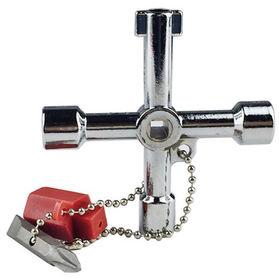 Cross Key Wrench Square Key Triangle Key Trains Key Elevator Door Key Water Meter Valve Key Electrical Cupboard Box Key