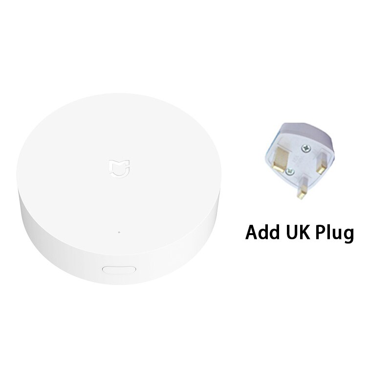 Xiaomi Mijia Multi-Mode Gateway 3 ZigBee Alarm System smart-home WIFI Bluetooth Mesh Hub Voice Remote Control Night Light Bell: 1 pices add UK