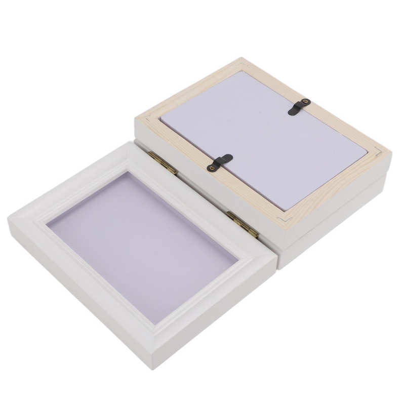 Cadre Photo avec empreinte de patte pour chien, Kit de cadre Photo amovible pour animaux de compagnie