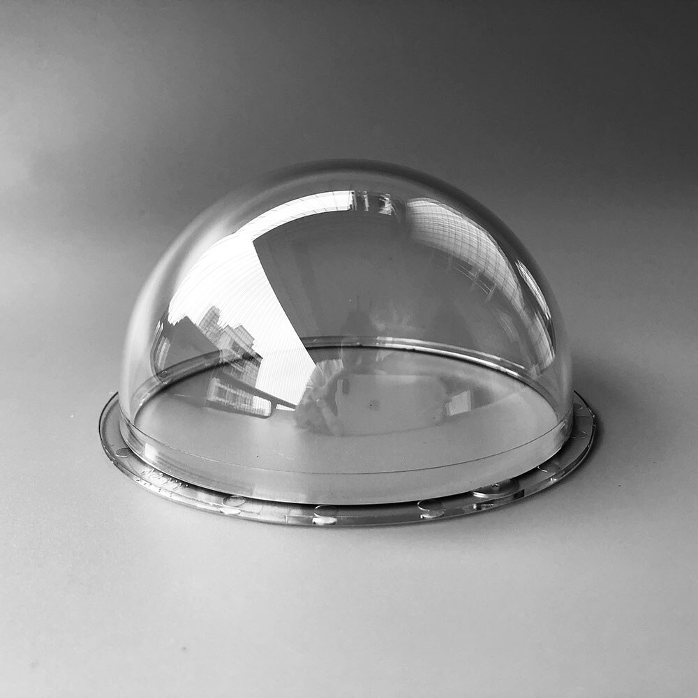 4 Inch Indoor Outdoor CCTV Replacement Acrylic Clear Cover Surveillance Cameras Security Dome Protector Housing Transparent Case