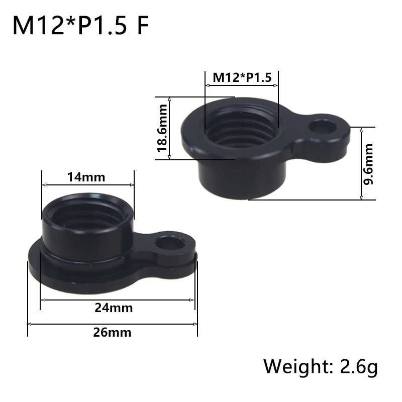 HEPPE MTB Road Bike Thru Axle Front Fork Shaft Skewer 12x100 12x110 Rear Thru Axle 12x142 12x148 Quick Release M12xP1.0/1.5/1.75: MULTI