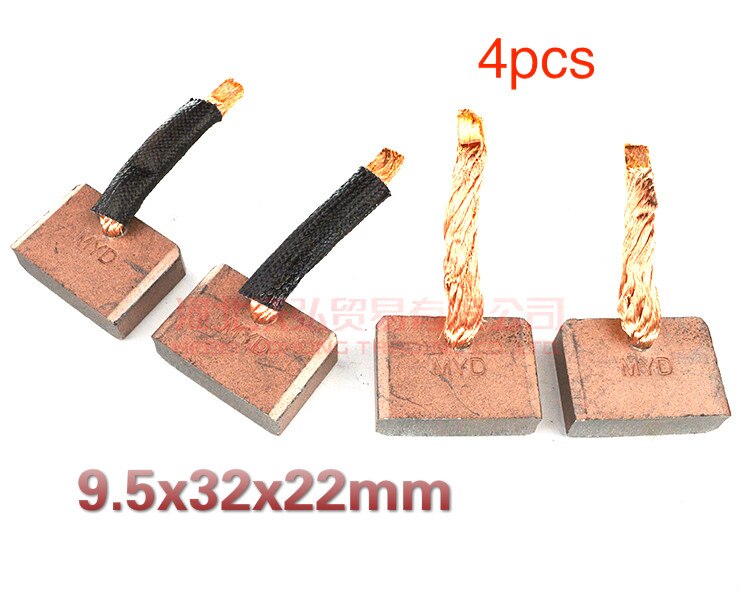 9.5x32x22mm 4pcs 29 series 39MT starter motor carbon brush Grandado