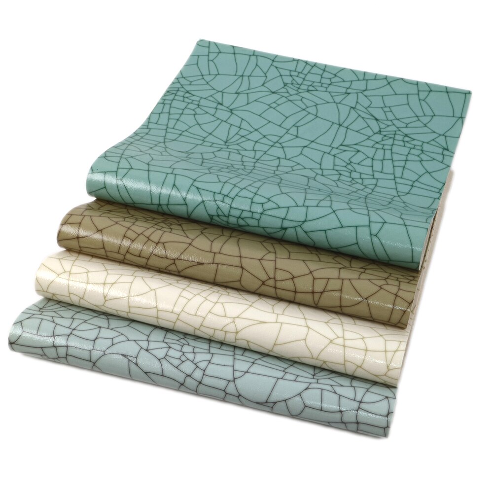 20*34cm patrones geométricos de cuero sintético pintura gabrica hojas DIY pendientes hechos a mano artesanía, 1Yc7485