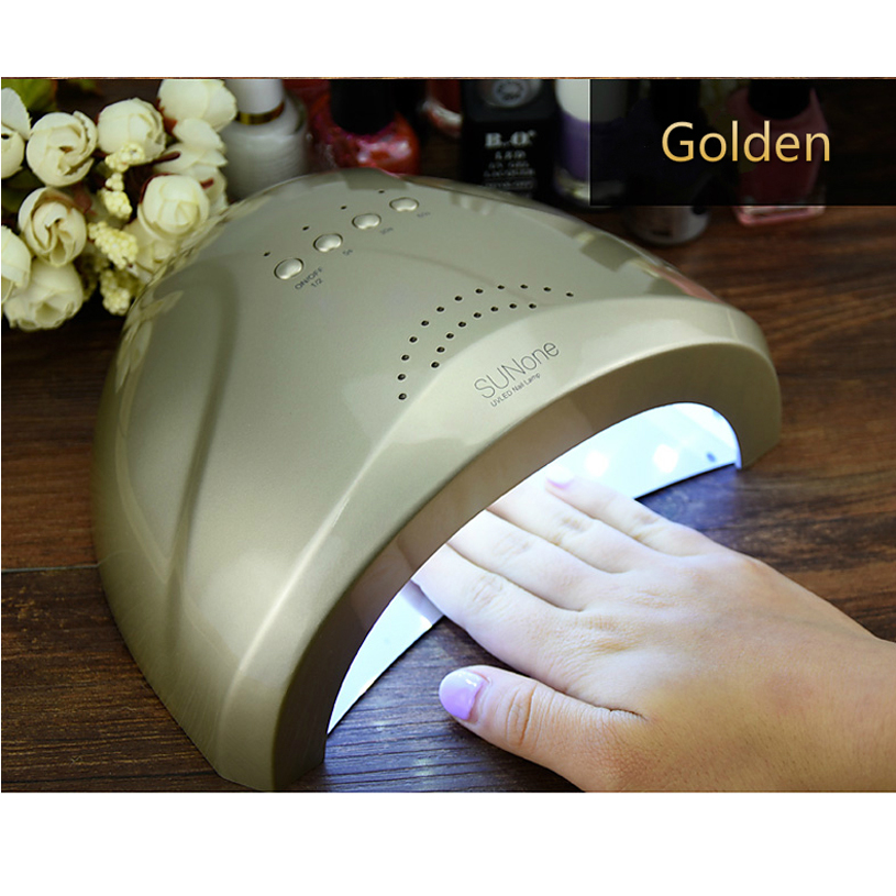 SUNone Nail Dryer LED UV Lamp Nail 24 W/48 W Schoonheidssalon Make-Up Cosmetische Nail Droger Polish Machine voor Curing Nail Art Gereedschap