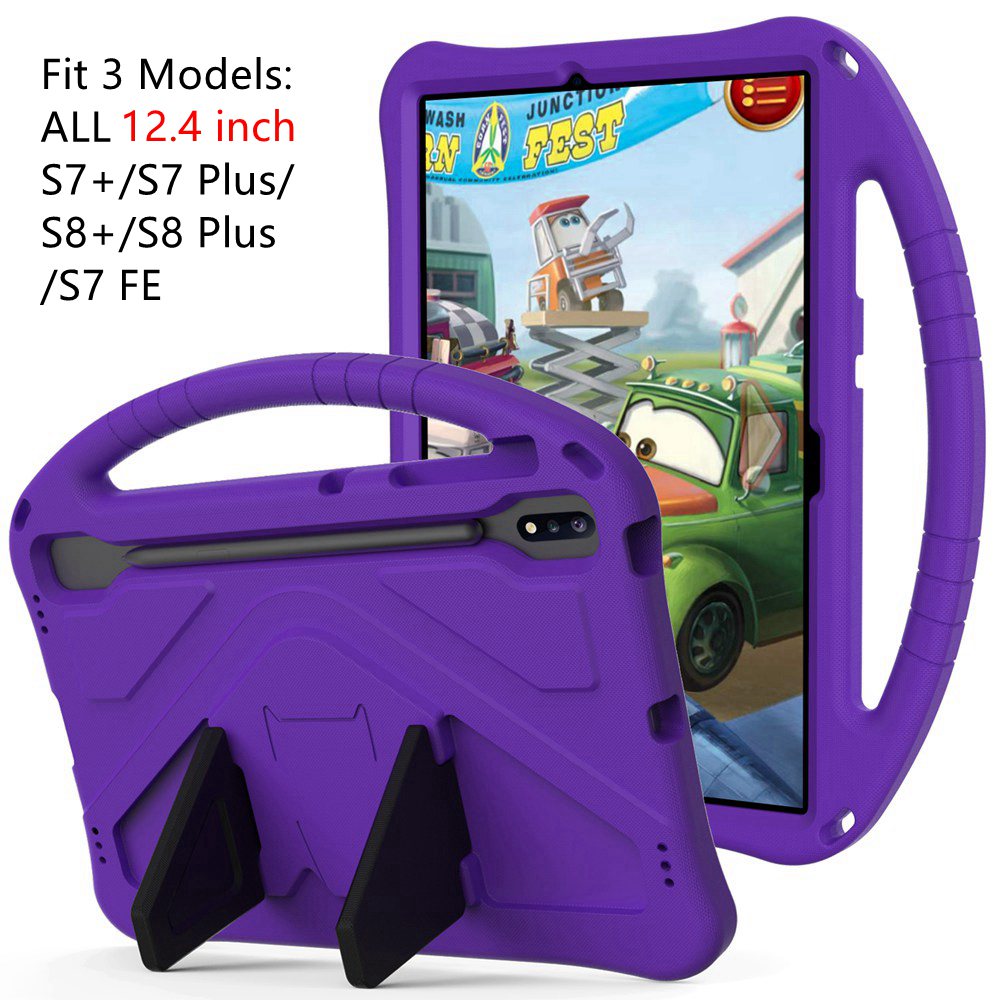 Cover for Samsung Galaxy Tab S7 Plus SM-T970 T975 T976B case 12.4" EVA Tablet Case for Tab S7 FE SM-T730 T733 T736B para coque