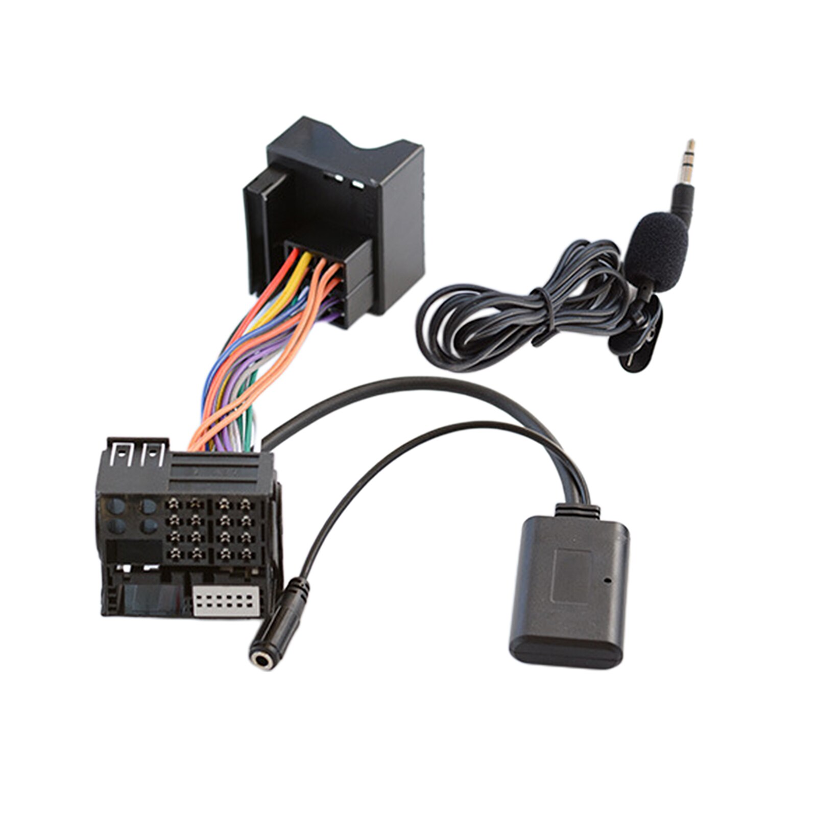 Auto Bluetooth 5.0 Aux Audio Kabel Adapter W/Microfoon Kit Voor Bmw E60 E63 E64 E65 E66 E81 E82 e87 E90 E91 E92