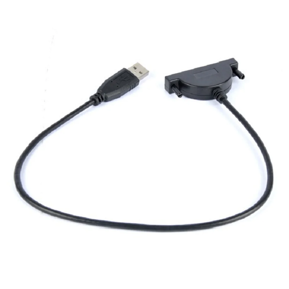 Led-indicator usb 2.0 to 7+6 pins mini sata ii-kabeladapter voor 13 cd-rom dvd-rom voor hdd caddy slimline drive