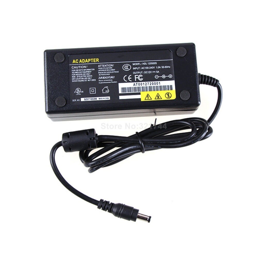 12V 5A 8CH Power Supply Adapter Work For CCTV Suveillance Camera System DC 12V Power Supply 8 Port DC + Pigtail COAT