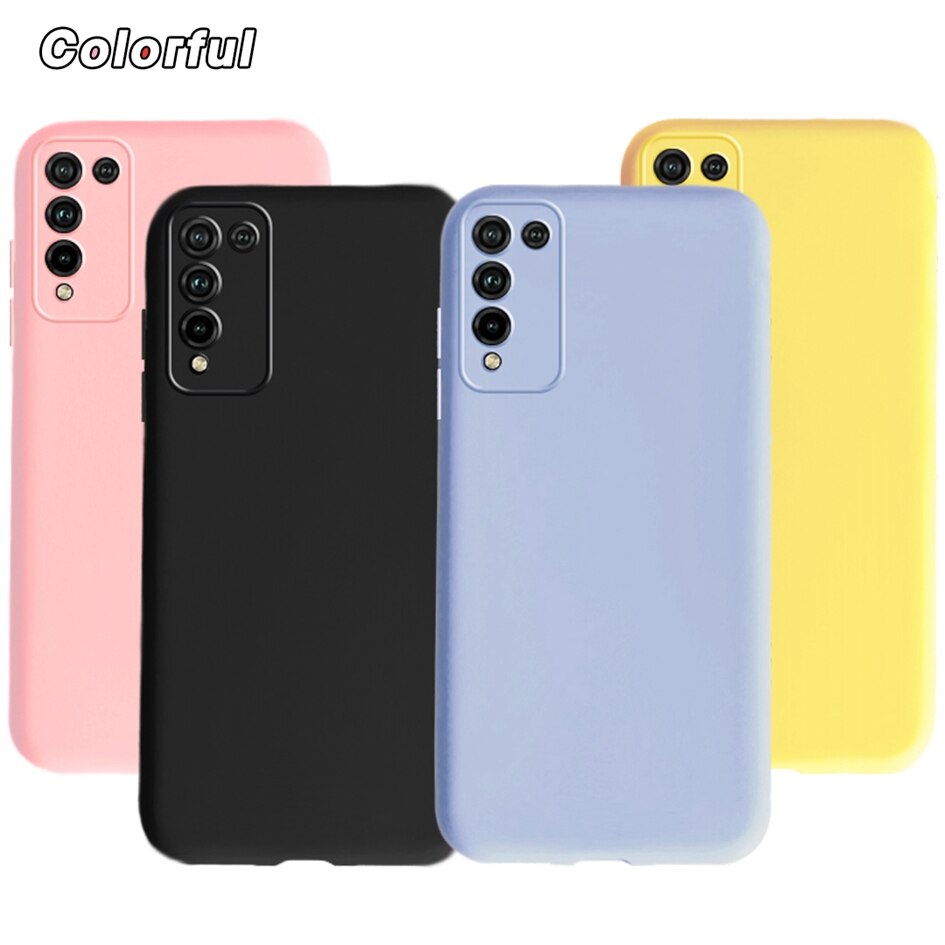 per Huawei Honor 10X Lite custodia sottile in silicone opaco custodia morbida per telefono coperchio posteriore per Honor10X Lite Honor 10 X 10X Lite custodia Funda