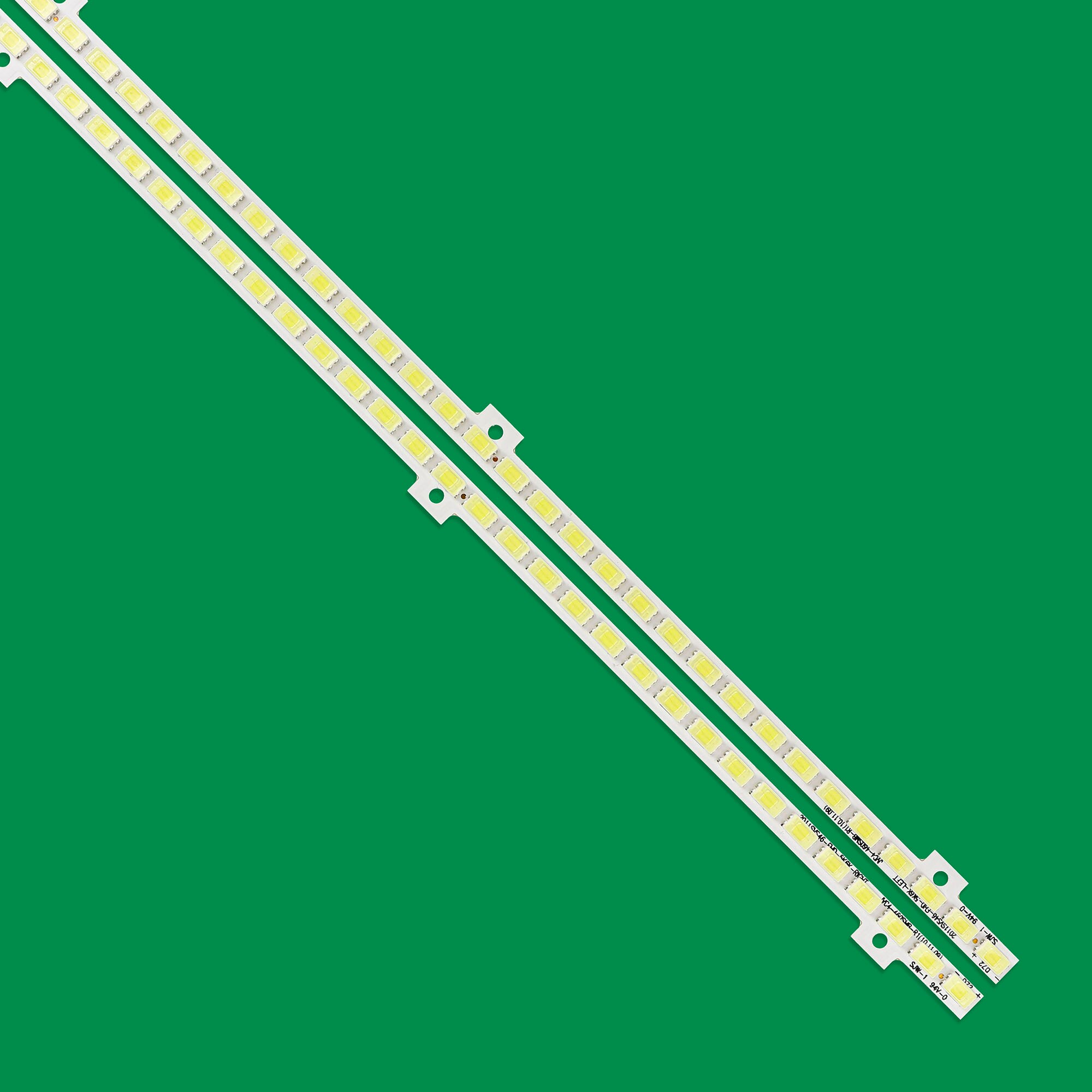 Tira de 2pcs LED 72leds para Samsung 46 "2011SVS46-FHD-5K6K Derecho + izquierda JVG4-460SMB-R1 BN64-01644A UE46D5000 UE46D6000 UN46D6000
