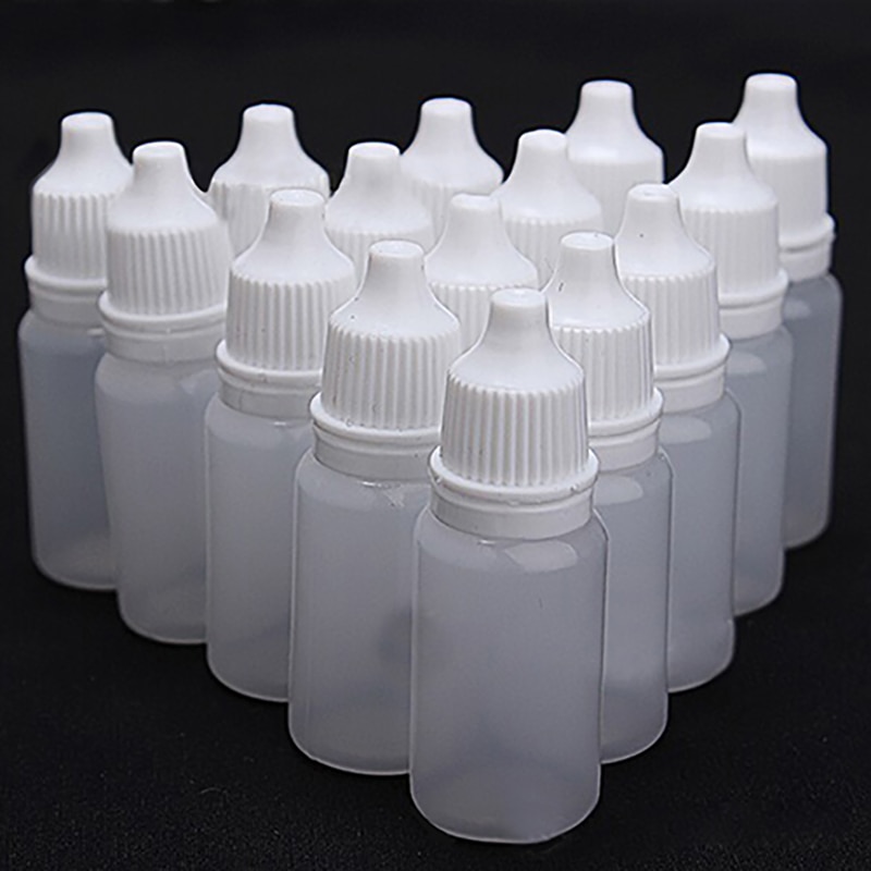 5 Stuks 5/10/15/20/30/50/100Ml Lege Plastic Squeezable Dropper flessen Eye Liquid Dropper Sample Ogen Hervulbare Fles