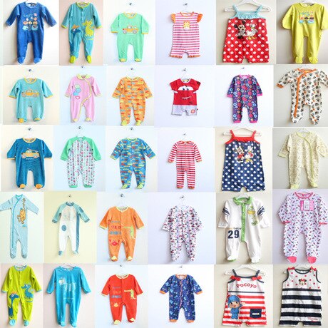 Baby Footies One-Stukken Babykleding Moeder &amp; Kids Katoen Fluwelen Baby Meisje Jongen Volledige Footies Zachte baby Kleding Hele