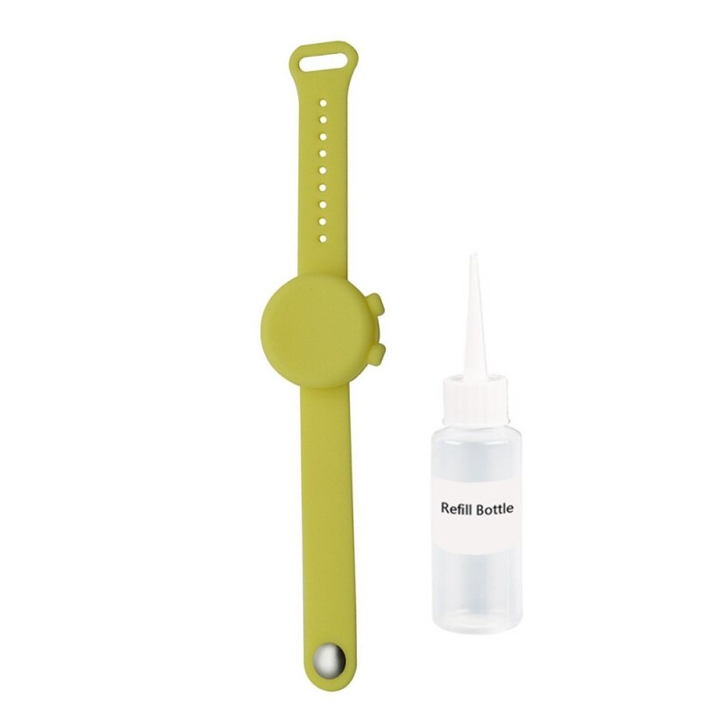 3PCWristband Hand Dispenser Hand Sanitizer Dispensing Silica gel Wearable Dispenser Pumps Disinfecta Wristbands Hand Band Wrist: A2 1 pcs
