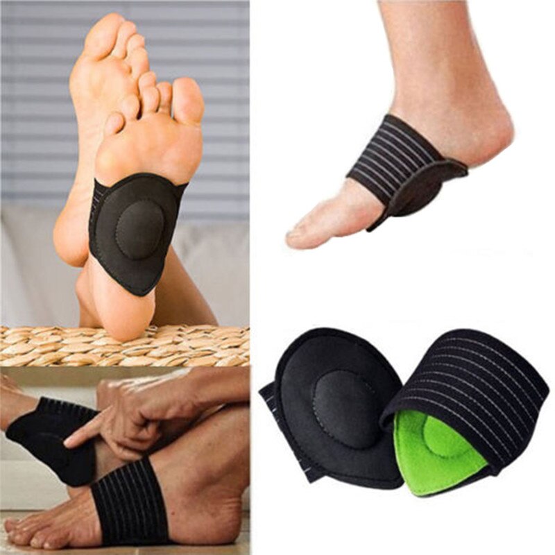 1 Paar Strutz Cushioned Arch Voet Ondersteuning Verlagen Fasciitis Plantaris Pijn Correctie Night Voetverzorging Corrector Duim Goodnight