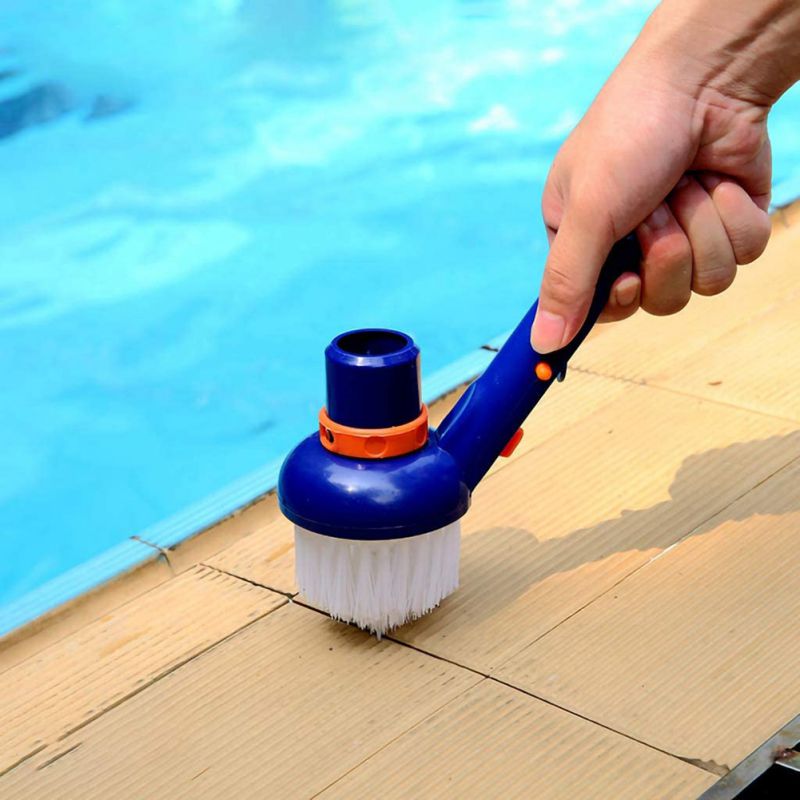 Swimming Pool Steps And Corner Vacuum Brush Cleaning Brushes For Swimming Pools Springs Tubs And Ponds