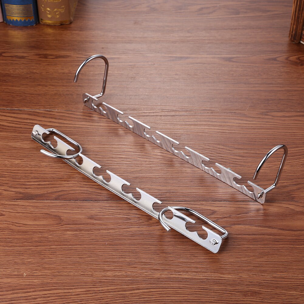 Perchas de Metal para ropa, organizador de ropa para el armario, práctico ahorro de espacio, 2/4 Uds.