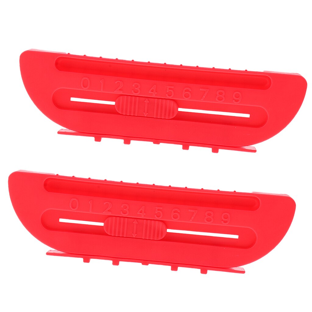 Air Hockey Goal Door Ball Stopper Block Score Counters Scorekeeper - Pack of 2