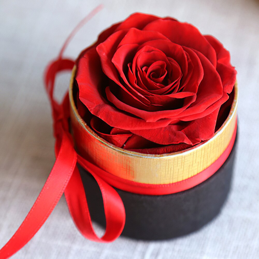 Geconserveerde Rozen Handgemaakte Echte Rozen In Bloemen Doos Langdurige Rose In Doos Voor Valentijnsdag Mother 'S Day Annivers