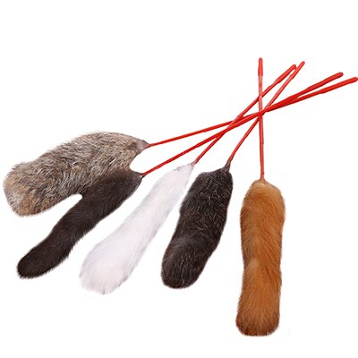 Katt interaktiv leksak pinne fjäder trollspö med liten klocka mus bur leksaker plast konstgjord färgglad katt teaser leksak husdjur tillbehör: 12