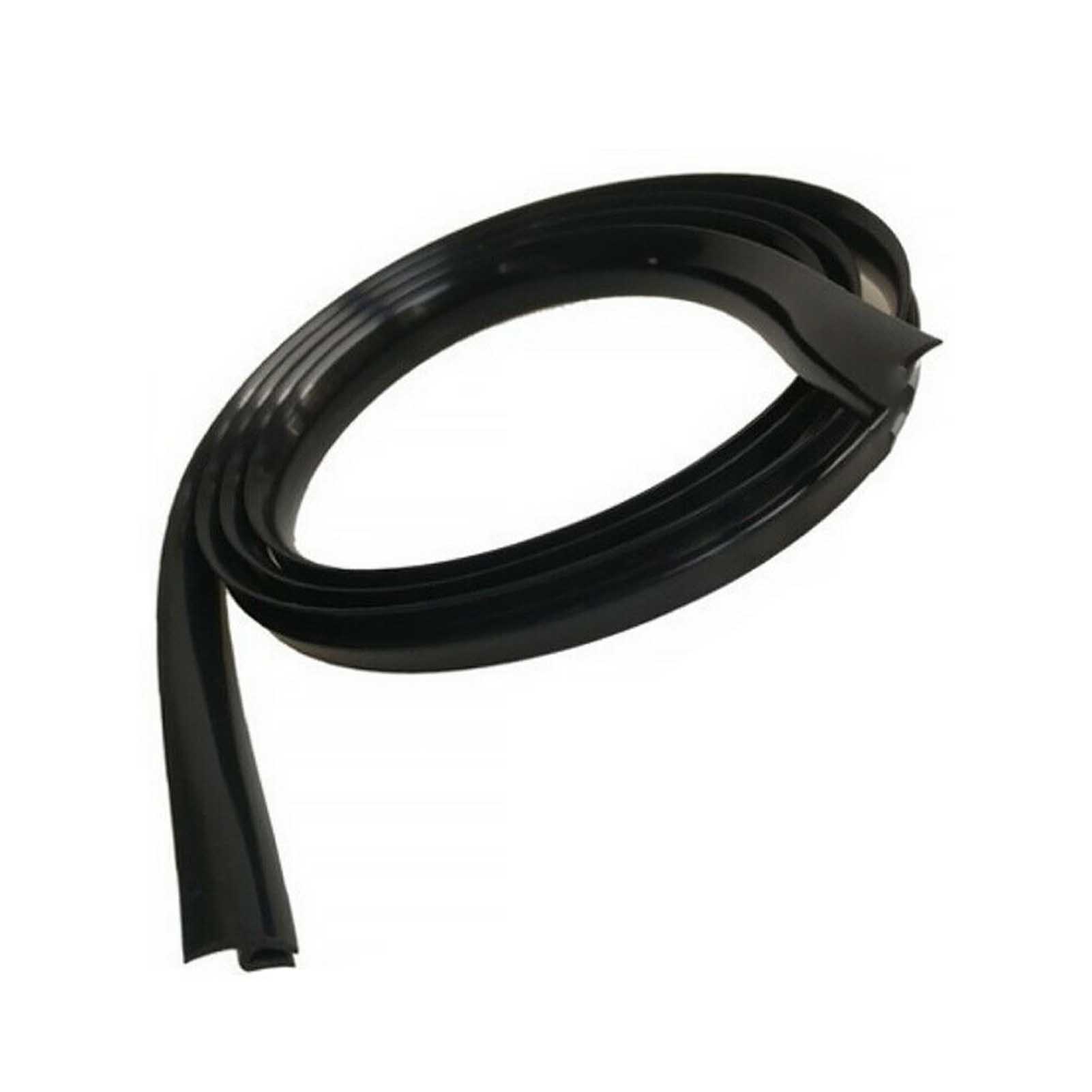 1.8m Universal Car Front Windshield Panel Rubber Seal Strip Sealed Moulding Trim