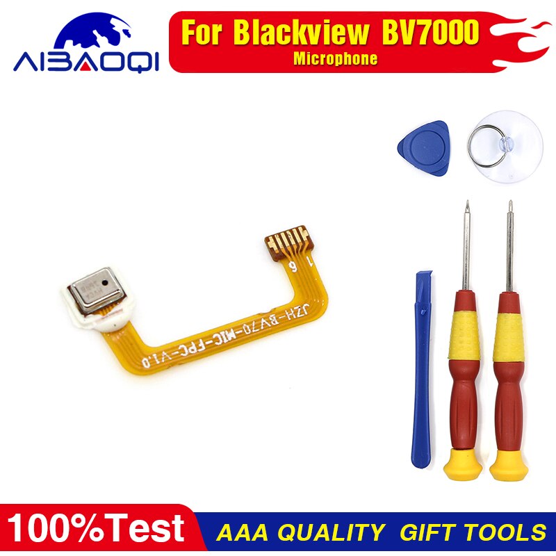 Blackview-100% BV7000 BV7000 pro pantalla LCD Original + MONTAJE DE PANTALLA TÁCTIL PARA Blackview BV7000 BV7000pro herramientas + adhesivo 3M: Microphone