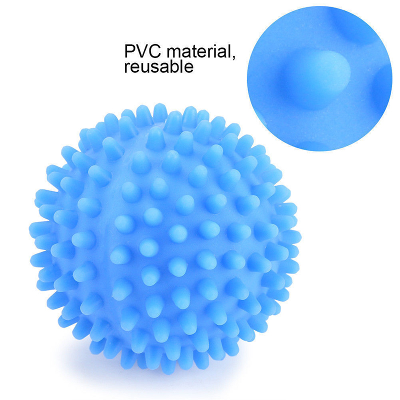 1/3 Piece Home Cleaning Laundry Ball Washing Tool Reusable for Dry Clothes Fluffy Anti-Tangle Softener Ball Magic Laundry Ball