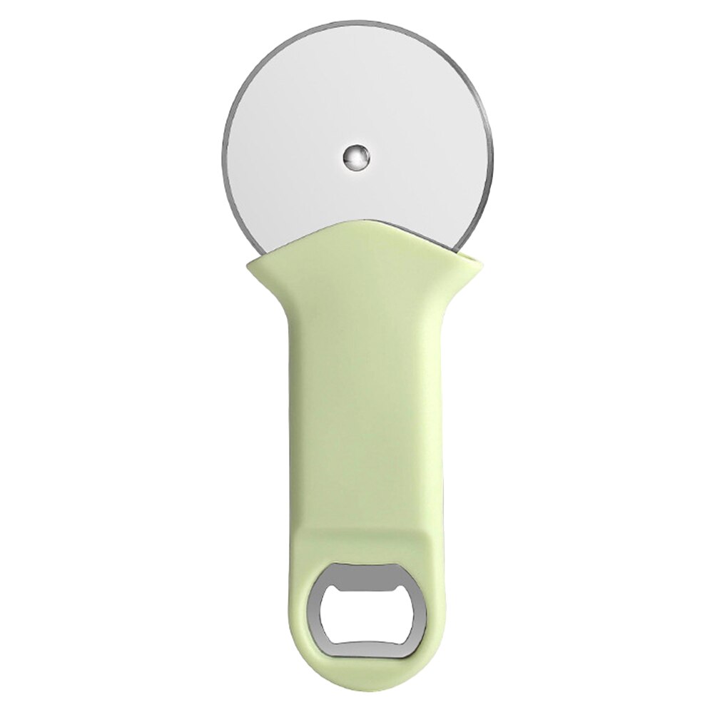 Heavy Duty Pizza Wheel Utility Pizza Cutter Dough Pizza Single-wheel Cutter: Light Green