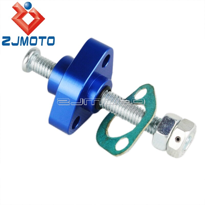 Motorfiets Aluminium Atv Racing Manual Cam Kettingspanner Voor Honda 2003-2005 Trx 650 Rincon 2006 trx 680 Rincon: Blauw