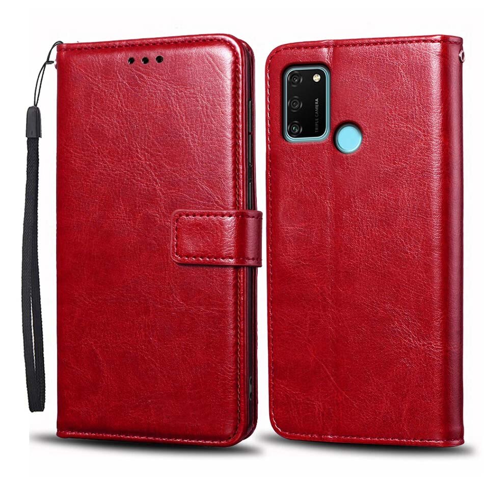 Funda Honor 9A para Huawei Honor Play 9A, funda de silicona suave negra TPU, funda para teléfono Huawei Honor 9A 9 A, parachoques 6,3: Style 1 Red