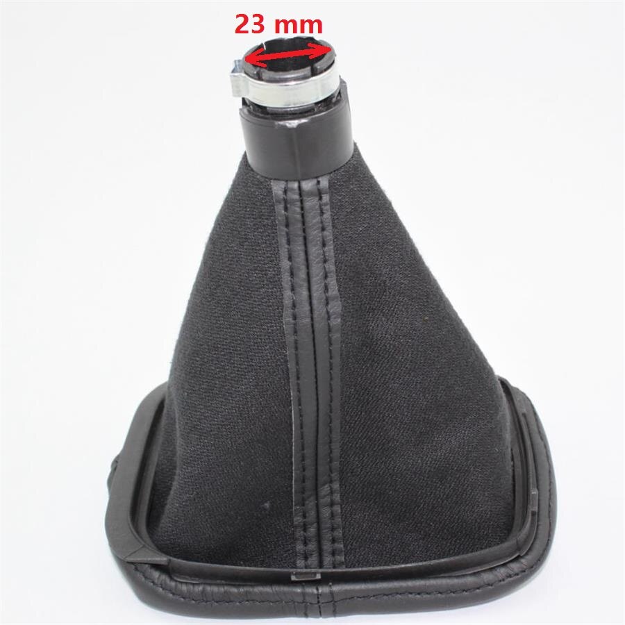 Til seat leon 2000 2001 toledo 1999 2000 2001 car-styling 5 gear gear 23 mm huller gearstang gearstang skifteknap læder støvle