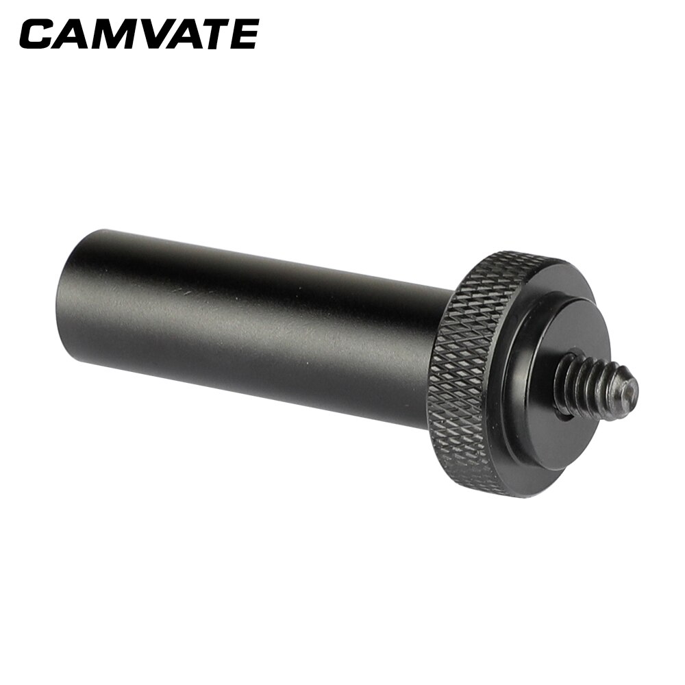 Camvate 15 Mm Micro Staaf (2 Inch) met Een-End 1/4 "-20 Buitendraad Adapter C2084