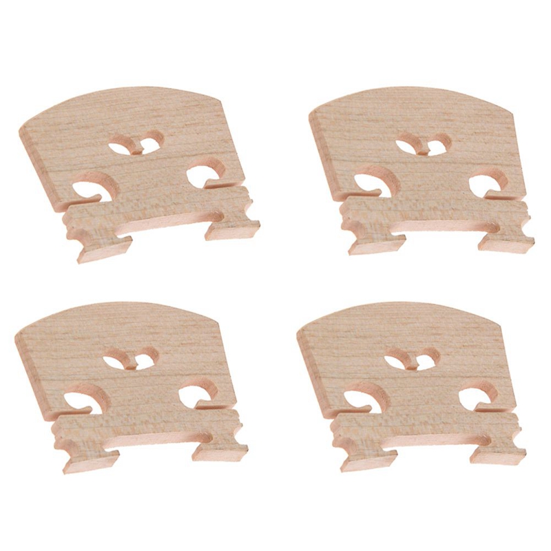 1X 3/4 4/4 Viool Fiddle Staartstuk Hill Stijl &amp; 4X Viool Onderdelen Viool-Brug 4/4 Maple Brug Viool Onderdelen