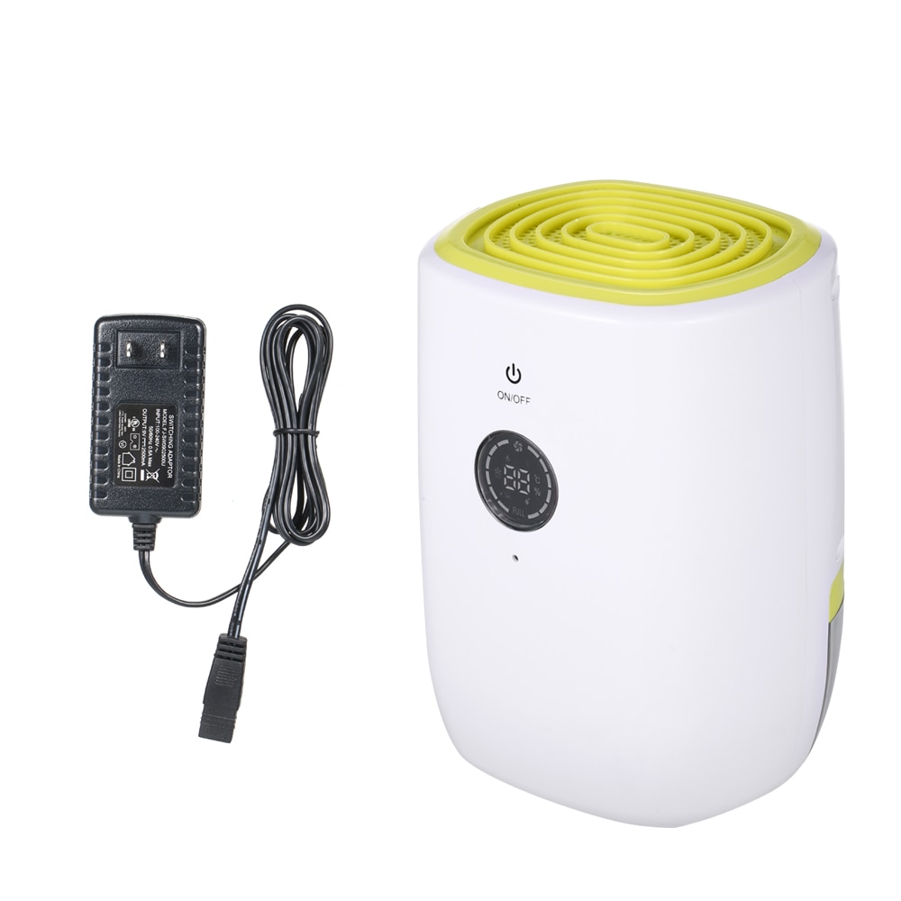 800ml elektriske affugtere til hjemmebrug med lcd-skærm ultra stille tørremiddel fugtabsorberende luftrenser fugtighedstørrer