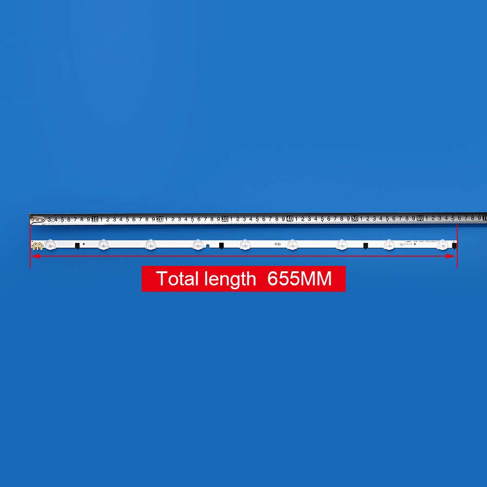 Bande LED pour Samsung Sharp tv 32 ", 655MM, UE32F5000, UE32F4000