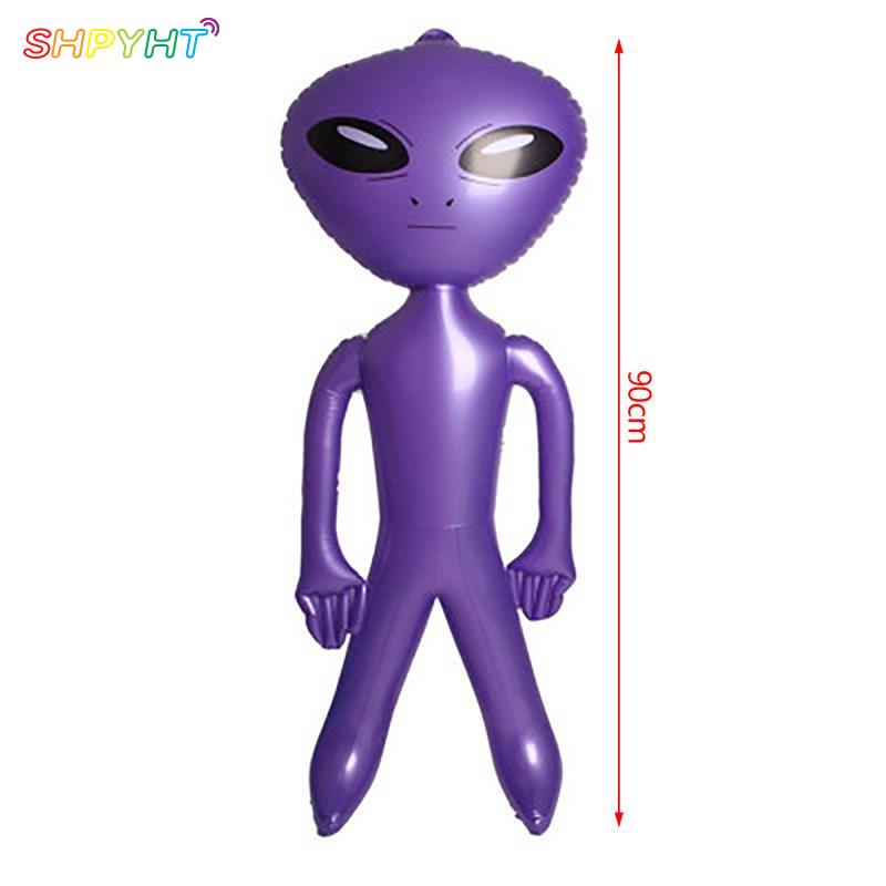 1pc PVC Inflatable Alien Model Movable Props Halloween Style Model Party Supplies Inflatable Model For Festival Bar Halloween
