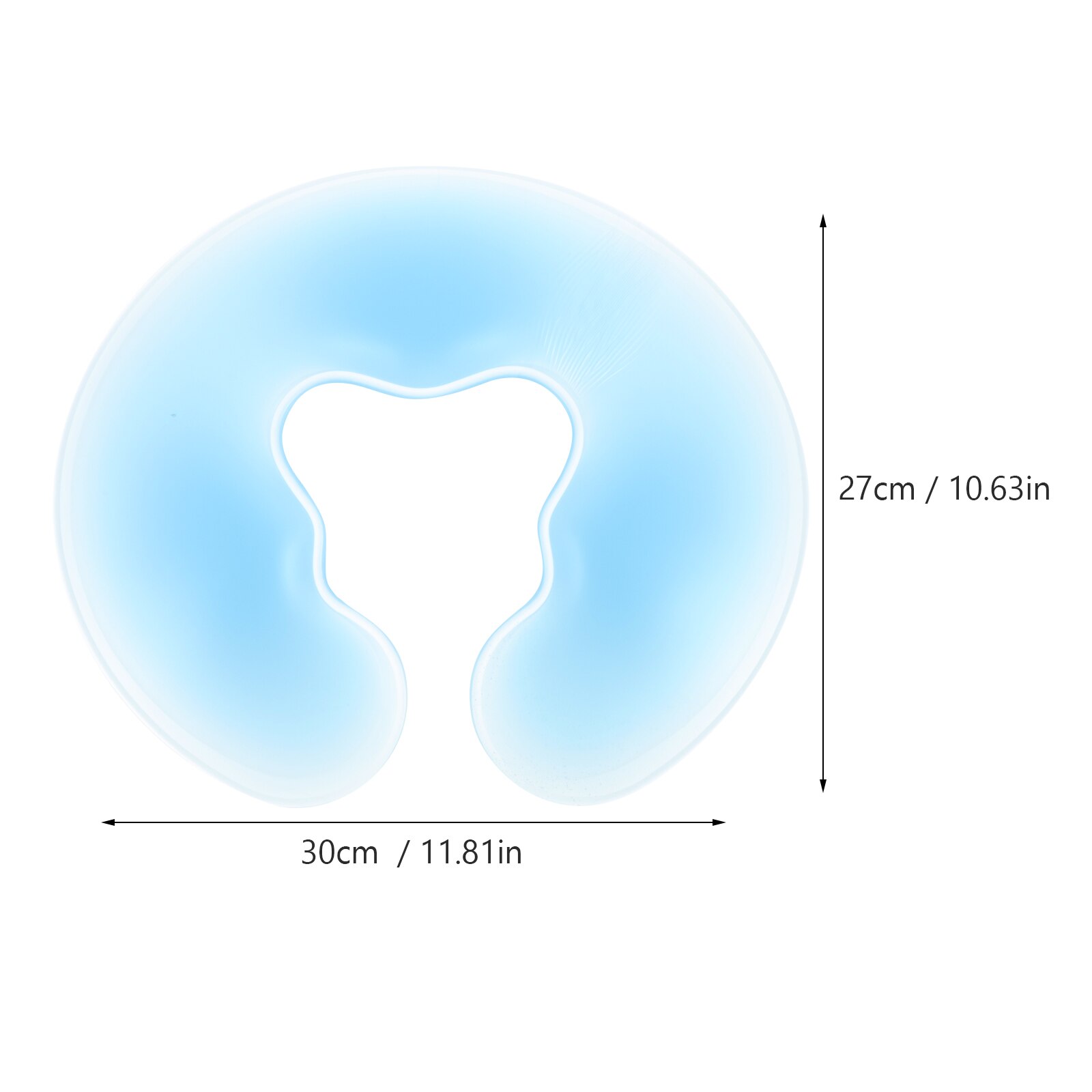 Siliconen Gezicht Down Kussen Gezicht Spa Kussen Body Relax Salon Kussen Pad