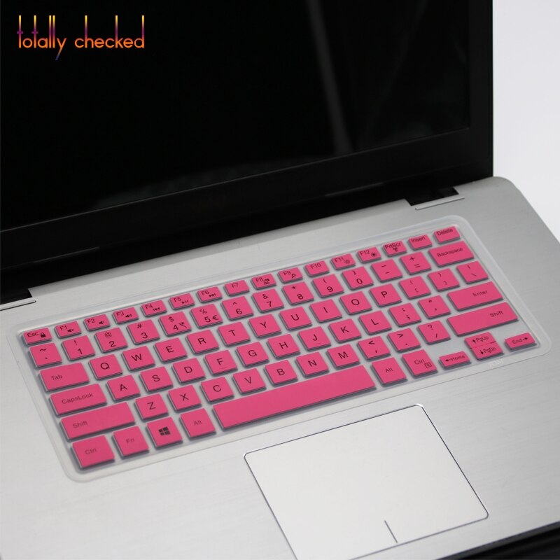 For Dell XPS 15 9570 9550 9560 7590 Inspiron 5000 5482 5481 Inspiron 15-5568 5579 7568 7567 7579 laptop keyboard cover skin: pink