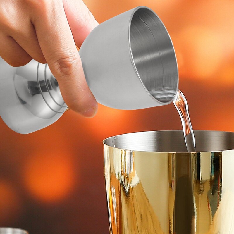 Stainles Steel Bar Jigger 1/2Oz ,Cocktail Jigger Measuring Cups Jigger 1Oz 2Oz