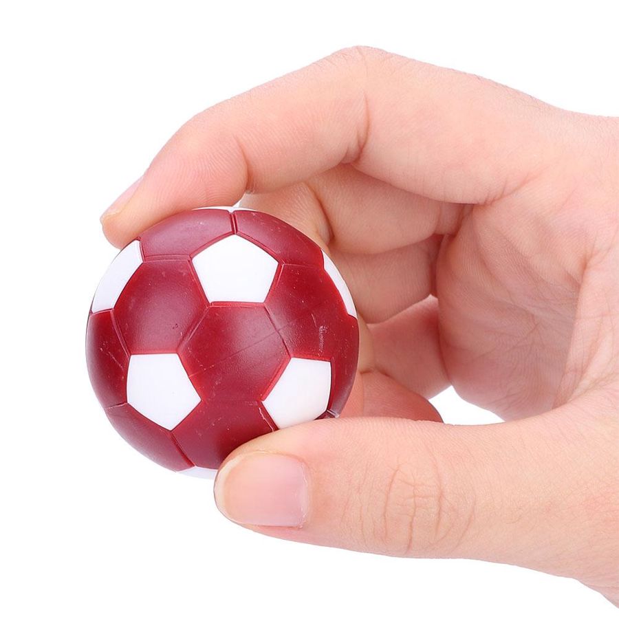 8 stk bordfodbold fodboldbold plast mini farverige fodboldbolde bordspil fodbold tilbehør bordplade spil fodbold