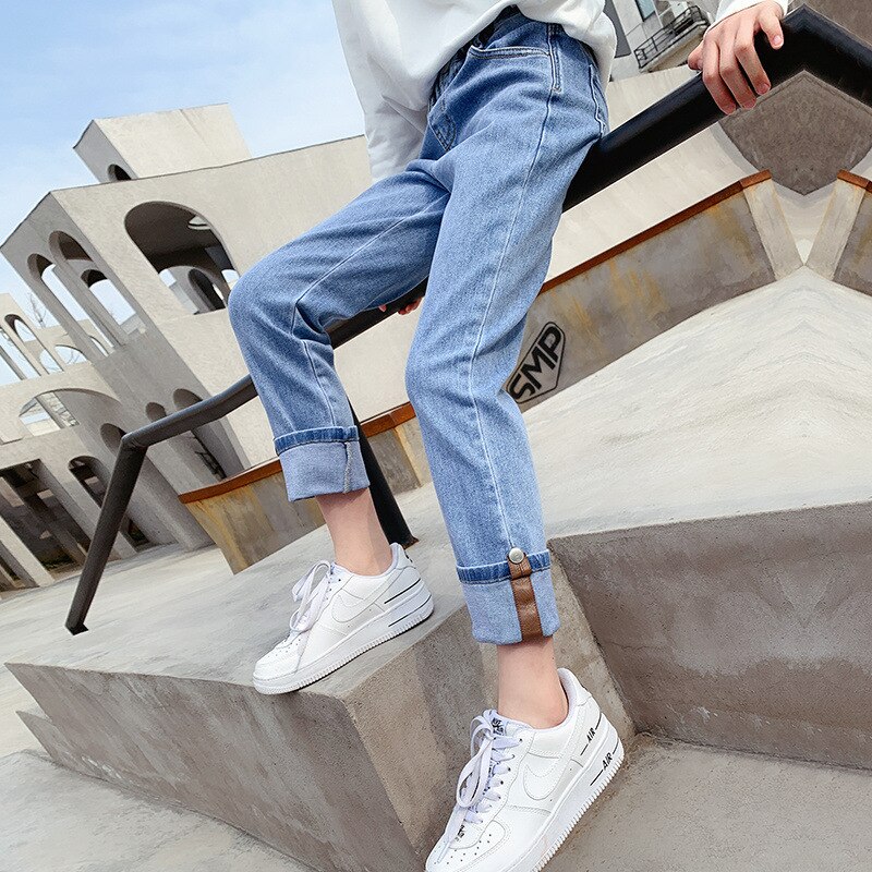 Jean fin en forme de cœur pour filles, pantalon d&#39;été pour enfants de 4, 6, 8, 10, 12, 13 ans