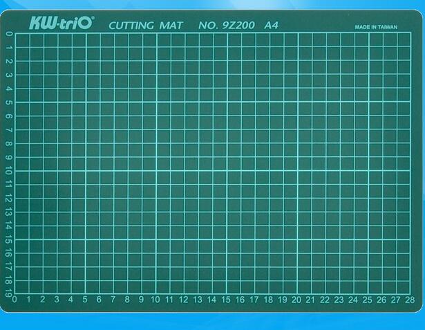 Tapis de découpe A4, lignes de grille, tapis de découpe, carte artisanale, tissu, carton en cuir, 30x22cm