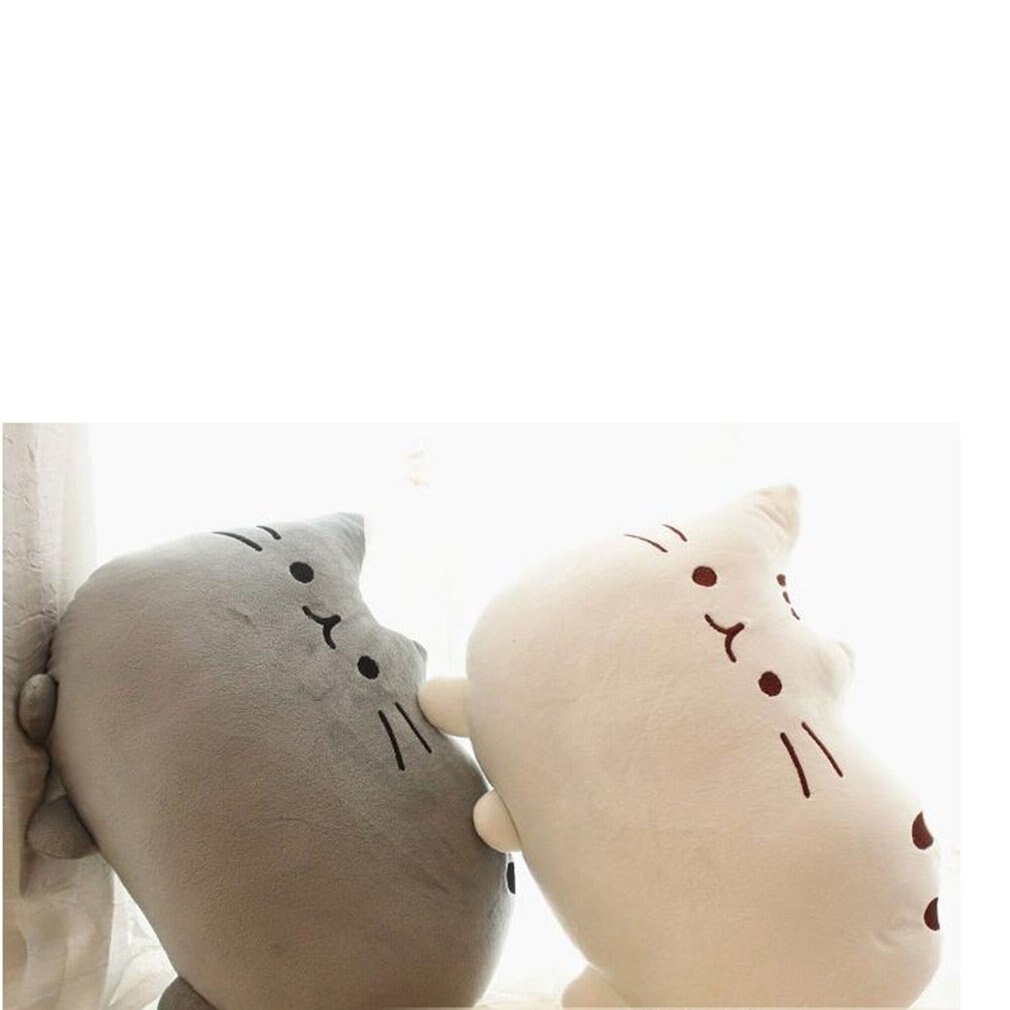 Comfortable Biscuit Cat Pillow Wonderful Cushion Big Tail Small Cat Pillow Plush Toys For Exquisite Presents