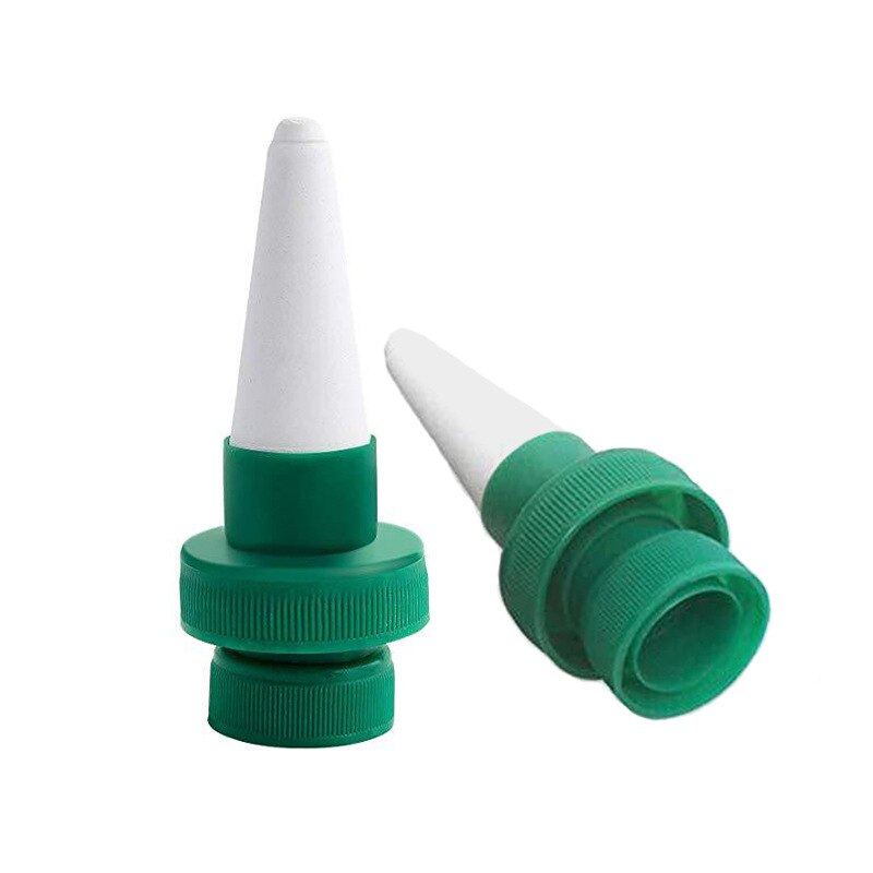 Dispositif d'arrosage automatique goutte-à-goutte de plantes en céramique, arrosage paresseux, jardin, Irrigation, fournitures d'outils, 2 pièces